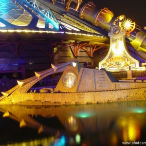 Nautilus at night