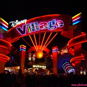 Disney Village entrance