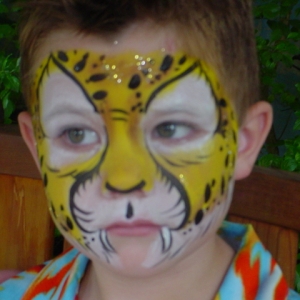 Face Painting: Cheetah