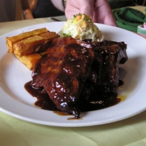 Ribs from Parrot Cay Disney Wonder