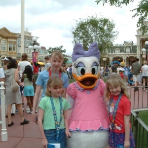 Meeting Daisy Duck