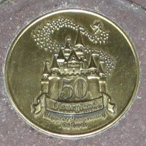 50th Logo on DL Brick