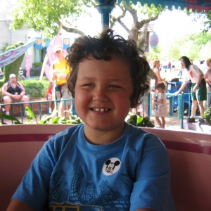 Dan on the Tea Cups