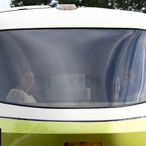 Monorail tourists