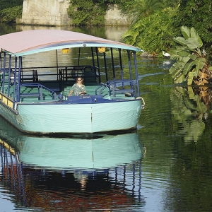 Morning exercise for the boat