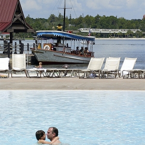 Poly pool, ferry and monorail