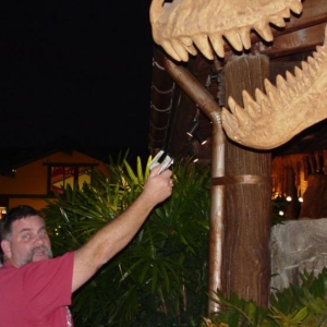 The wallet eating T-Rex