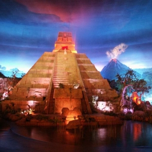 Epcot Mexico - San Angel Inn Restaurant in 2004