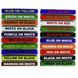 colorspray bracelets