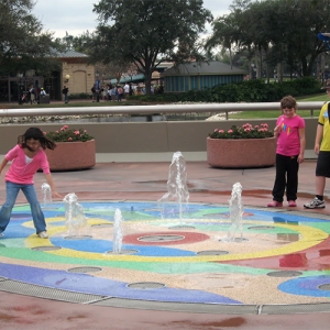 Kids at EPCOT