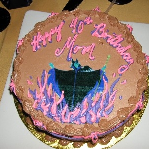maleficent cake