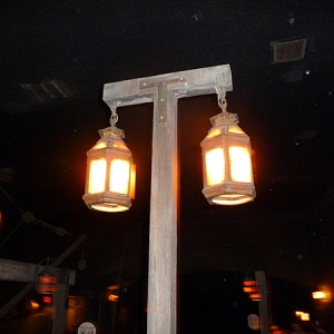 Light post at POTC