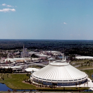 Space Mountain (Arial View)