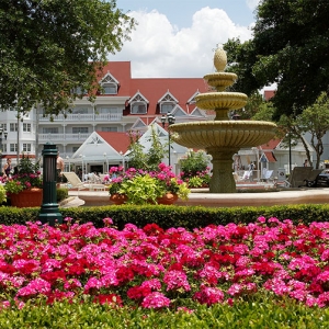 Grand Floridian fountain