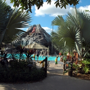 Polynesian Resort Volcano Pool