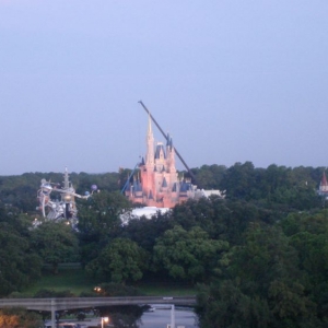 Cinderella Castle Holiday Wish Lights