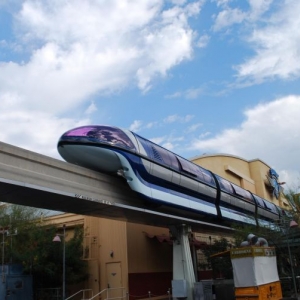 Disneyland Monorail Mark VII Blue 3
