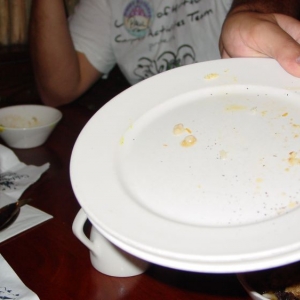 Boma Breakfast Empty Plate