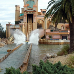 Journey to Atlantis-Water Ride at SW