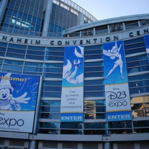 D23 Expo Anaheim Convention Center Entrance Signs 1