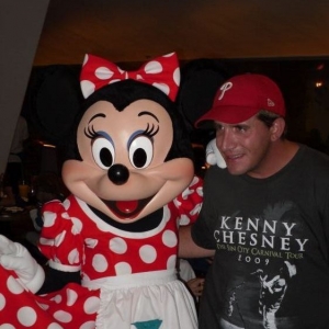 Minnie made me blush!