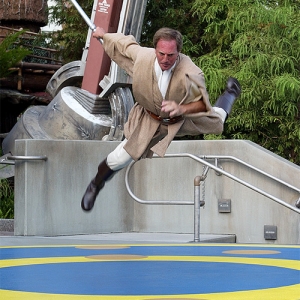 Jedi Master leap