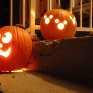 Pumpkins 1 - check out the Mickey heads