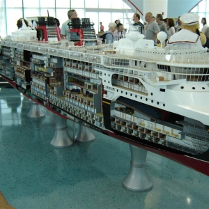 Model of the ship - I had never seen pictures of the back.
