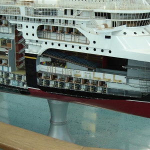 Model of Walt Disney Theater