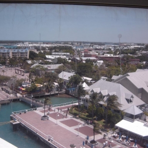 Key West from the bridge