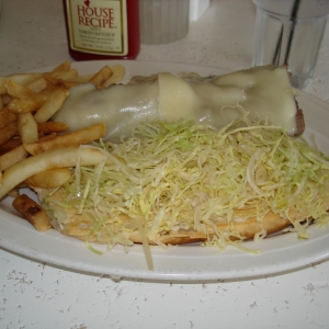 Pan con Bistec Sandwich