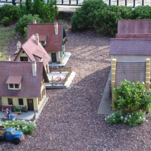 German train village