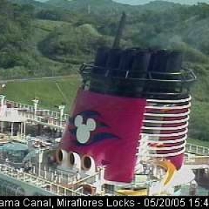Magic sails Panama Canal