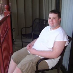 Chuck on Balcony