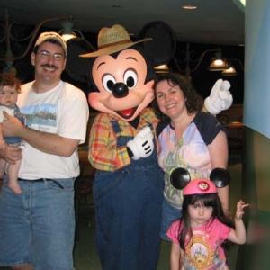 Mickey at Garden Grill