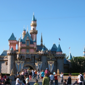 Disneyland Castle - 50th Celebration