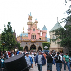 Disneyland Castle - 50th Celebration