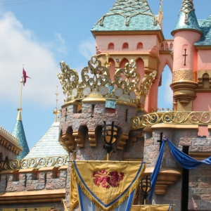 Disneyland Castle - 50th Celebration