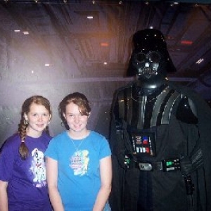 Darth Vadar and some scary children