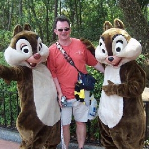 Chip, Dale & a nutter