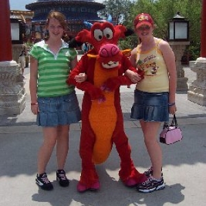 Meeting Mushu in China