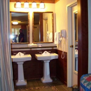 Bathroom view in room