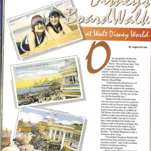 1995 Disney Magazine article
