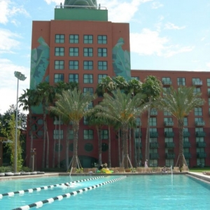 Dolphin lap pool
