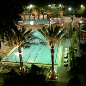 Night view from 6th floor Dolphin room