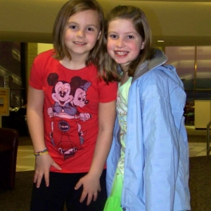 Waiting to board the plane to WDW