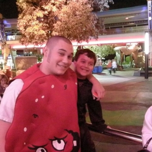Patrick and big brother Andrew