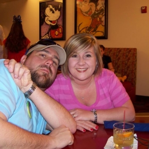 Stacey & Bryan at Chef Mickey's