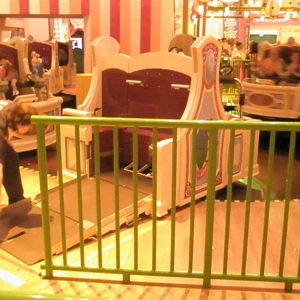 Toy Story Mania wheelchair car