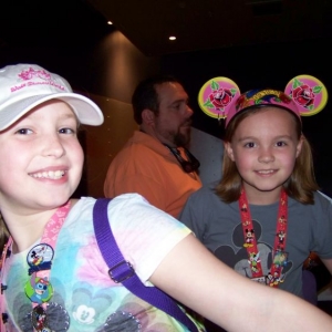 Waiting in line for Soarin'